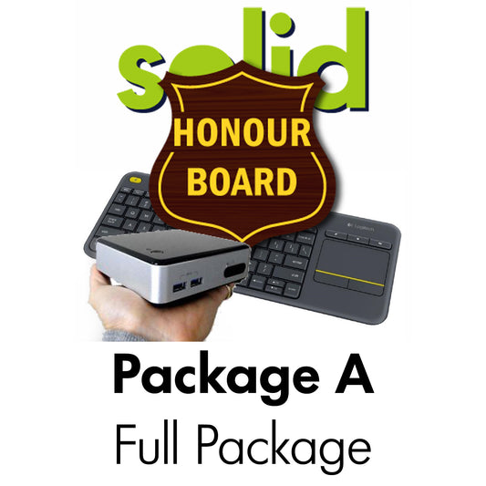 HB Package A: Digital Honour Board Software & Mini PC Package